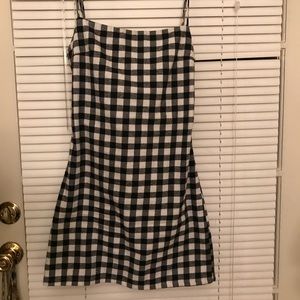 Plaid Mini Dress - Brandy Melville - buffalo plaid